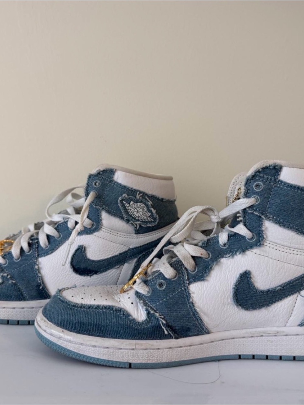 CUSTOM NIKE DENIM JORDANS